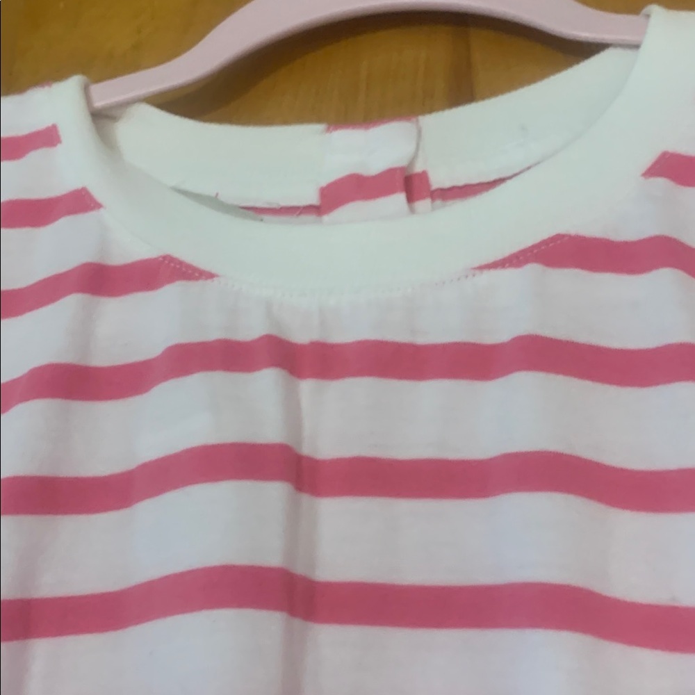 Pink and White Striped Tee ( spare room) - Picture 2 of 4
